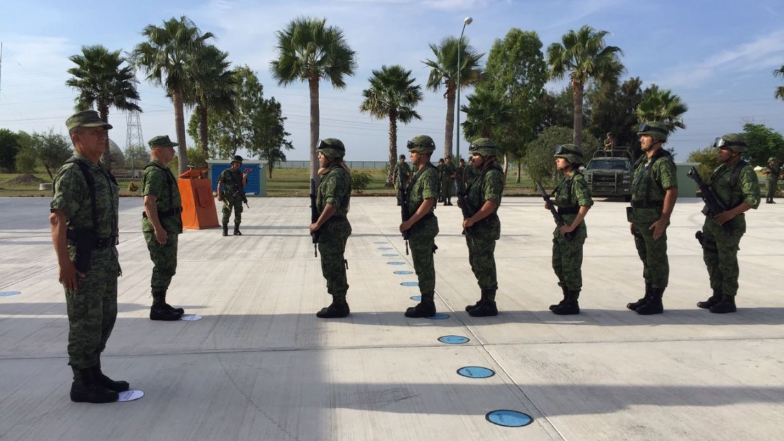 Rinde protesta nuevo comandante militar en Matamoros