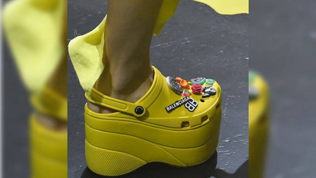 Los Crocs que asombraron en el Paris Fashion Week