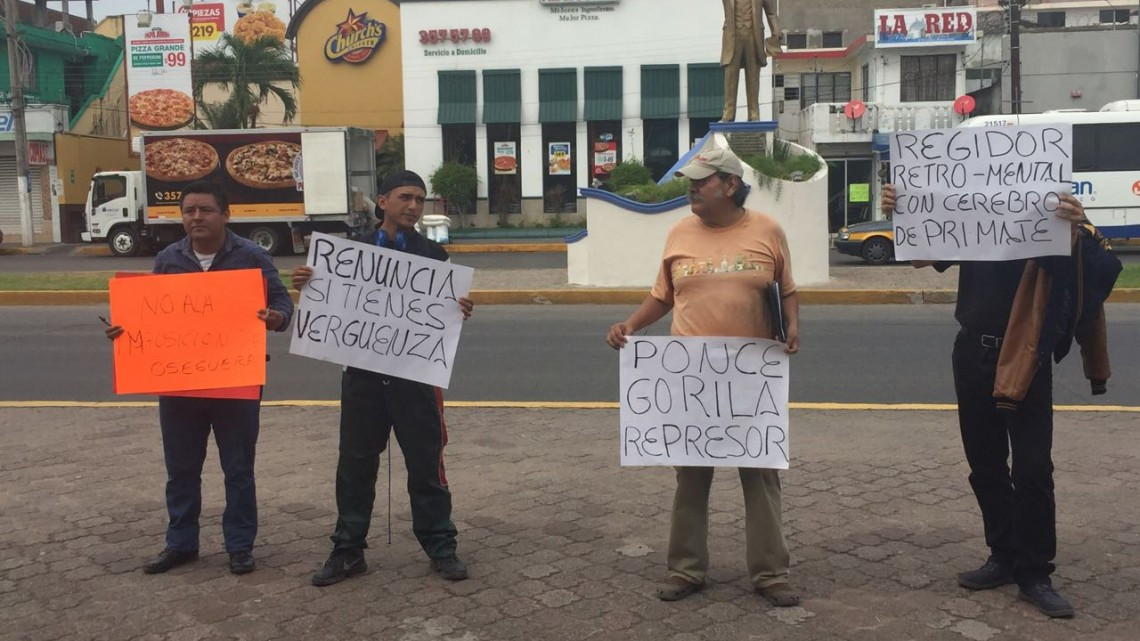 Exigen de nuevamente renuncia del regidor Andrés Ponce de Morena