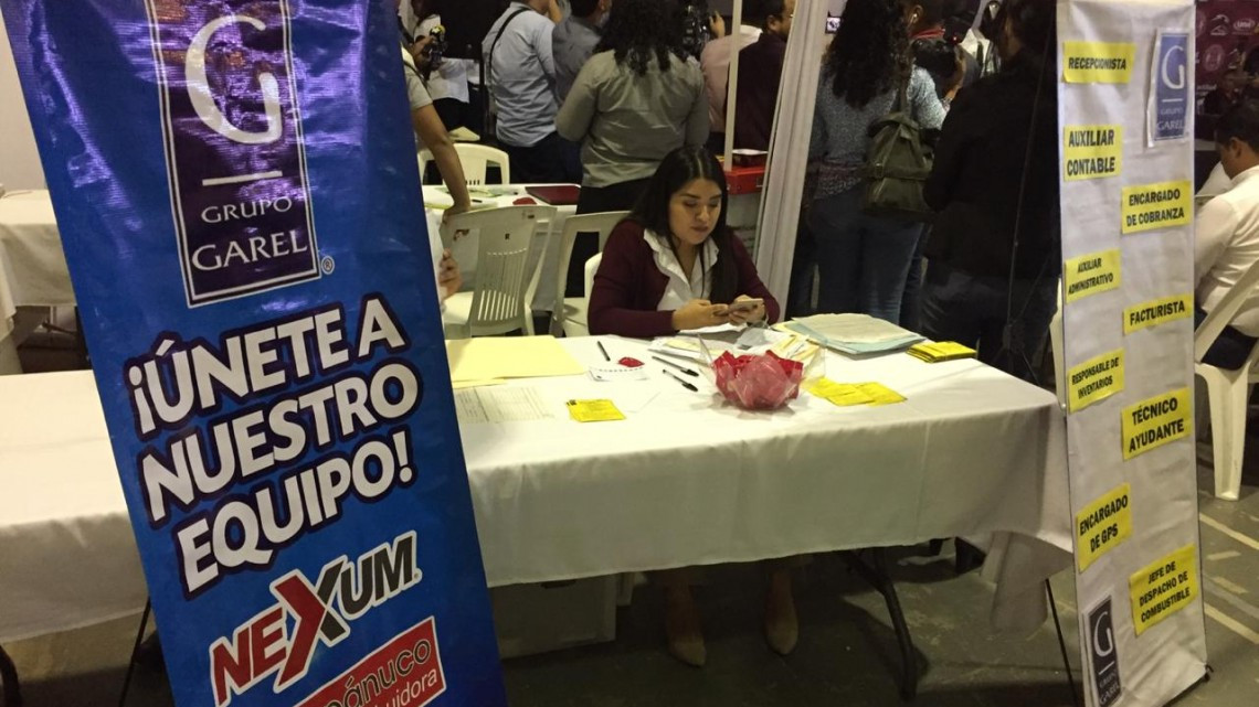 Se llevó a cabo la primer feria del empleo en Madero