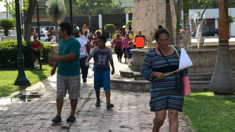 Marchan militantes de MORENA contra Mario López