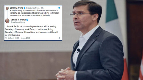 Mark Esper se convierte en el nuevo jefe del Pentágono