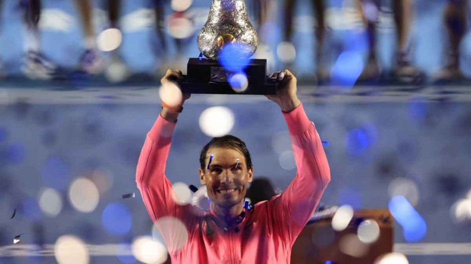 Rafael Nadal se lleva el Abierto Mexicano