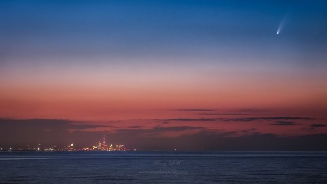 Cometa Neowise alcanzará a su punto más cercano a la Tierra este próximo 23 de julio