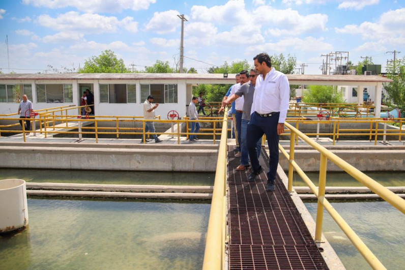 Efectuó Alcalde de Reynosa supervisión a la planta potabilizadora Benito Juárez
