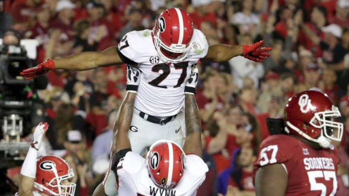 Georgia se lleva el Rose Bowl