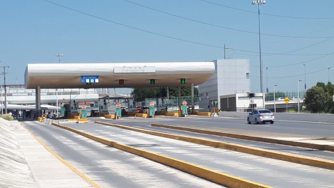 Baja aforo en puentes internacionales