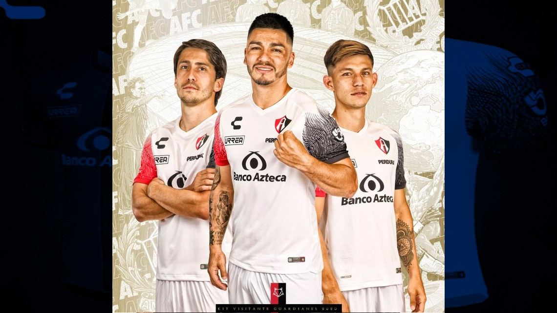 Atlas presenta sus nuevas playeras para la temporada 2020-21