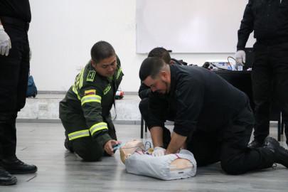 Imparte Policía Nacional de Colombia programa metodológico a personal de la Guardia Estatal