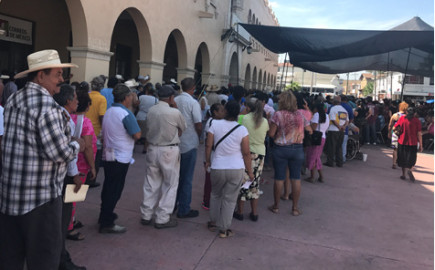 Sufen abuelitos de 65 y Más "golpe de calor"