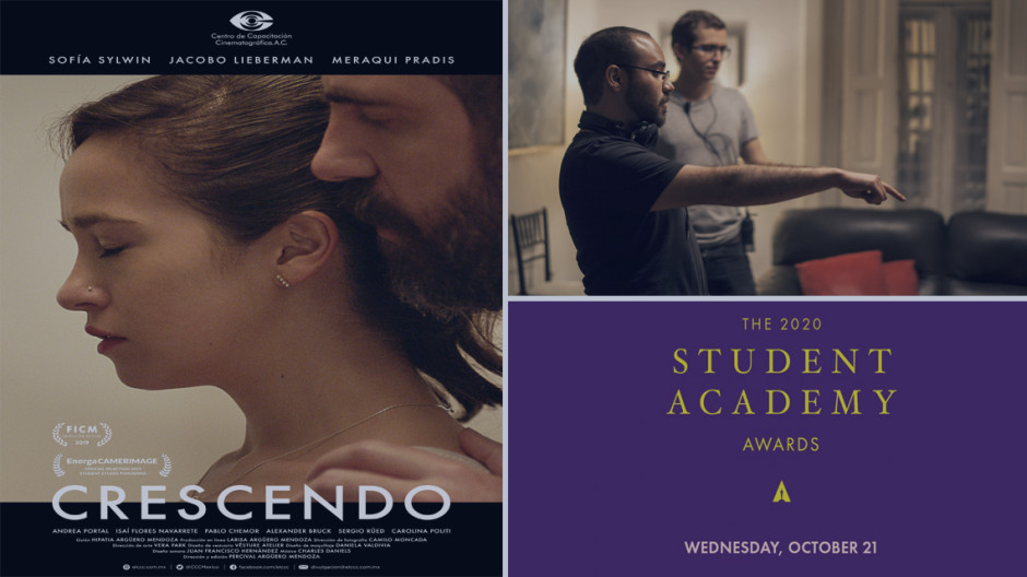 "Crescendo", cortometraje mexicano gana el  Oscar Estudiantil