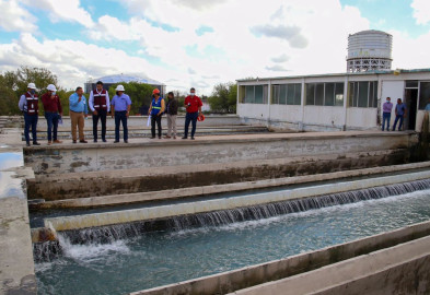 Lleva a cabo el Presidente Municipal Carlos Peña Ortiz, supervisión a la planta potabilizadora Pastor Lozano