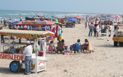 Playas en Tamaulipas al 90% de su capacidad para Semana Santa 