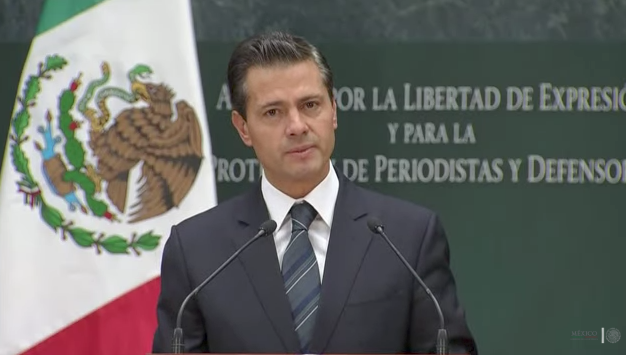 Cada crimen contra un periodista es un atentado contra libertad de expresión: EPN   
