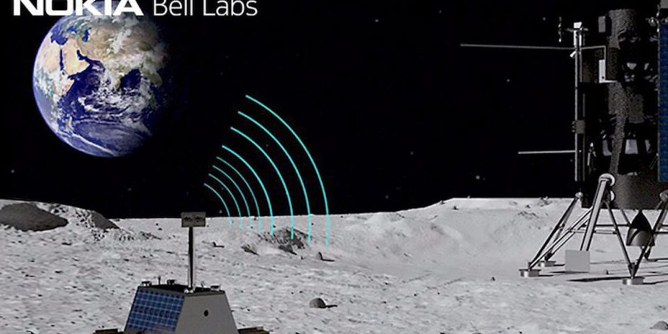 Red de comunicación en la Luna gracias a Nokia y la NASA