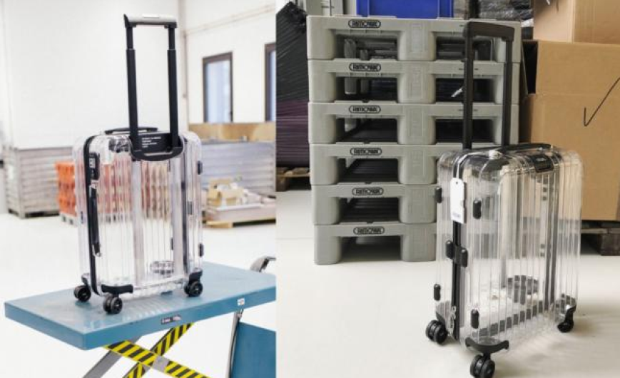 Llega tu acompañante de viajes, la “maleta transparente”