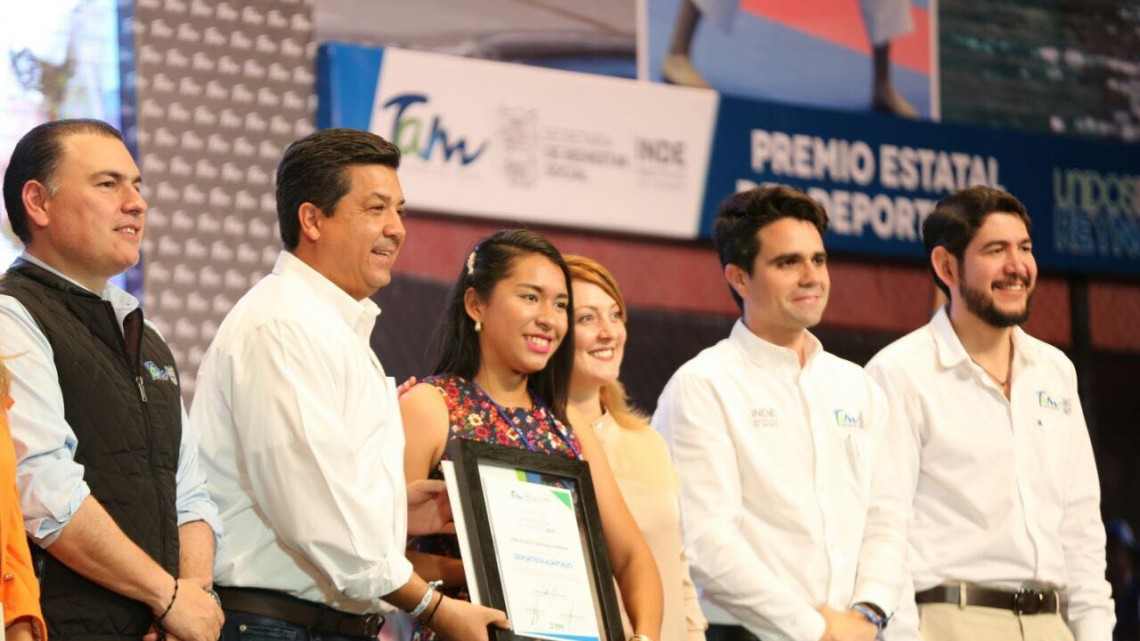 Entregan Premio Estatal del Deporte 2017