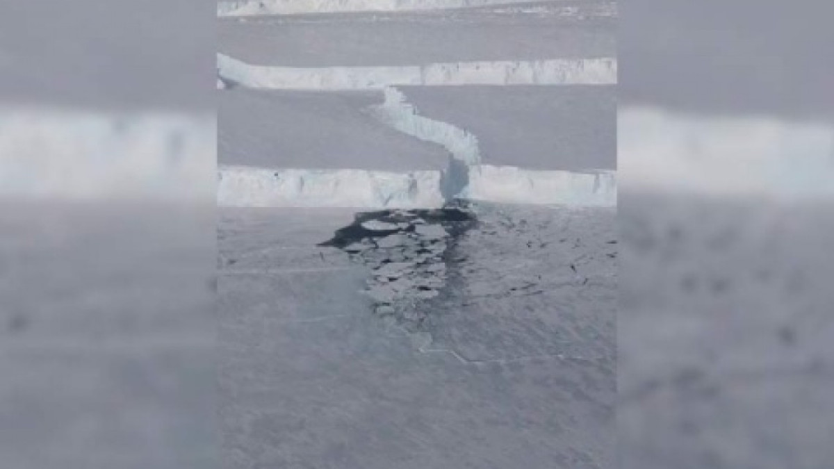 ¡Increíble! Iceberg del tamaño de Manhattan se desprende del antártico