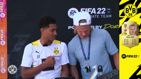 Haaland se molesta por valoraciones en FIFA 22; Lewandowski y Mbappé lo superan