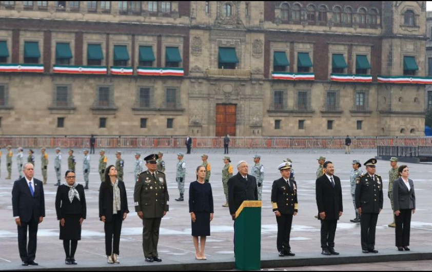 AMLO y Sheinbaum conmemoran los sismos del 19 de septiembre de 1985 y 2017