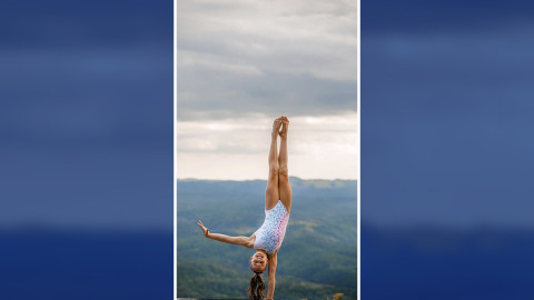 Ella Lyza Brooks, la pequeña de 10 años con unos abdominales de envidia