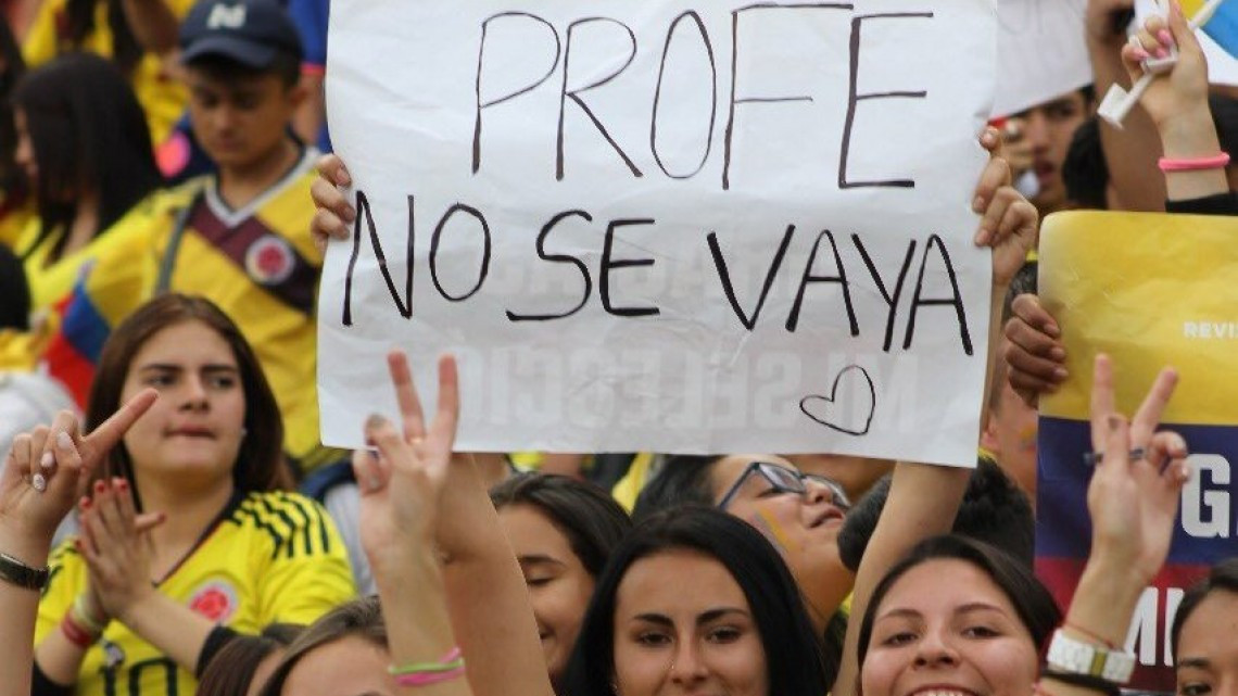 Colombia recibe con cariño a su Selección