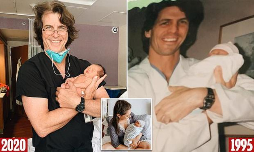 El mismo médico la ayudó a dar a luz y hace 25 años la trajo al mundo
