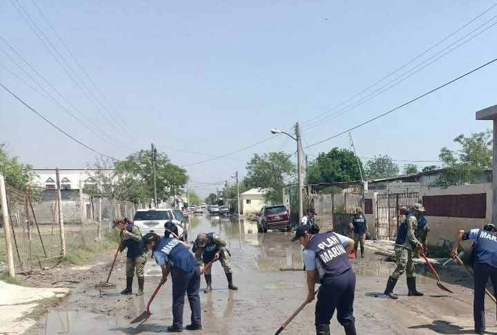 Plan Marina pasa a fase de recuperación en Reynosa; Activa prevención en Matamoros