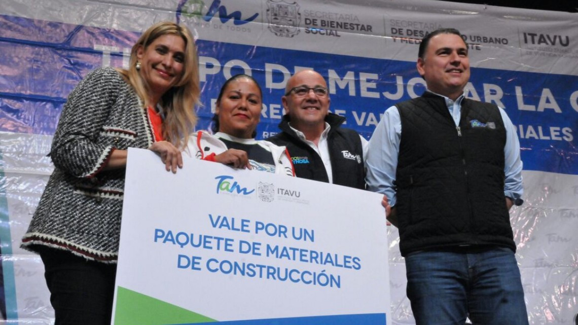 Plan Unidos por Reynosa en ayuda a familias de escasos recursos