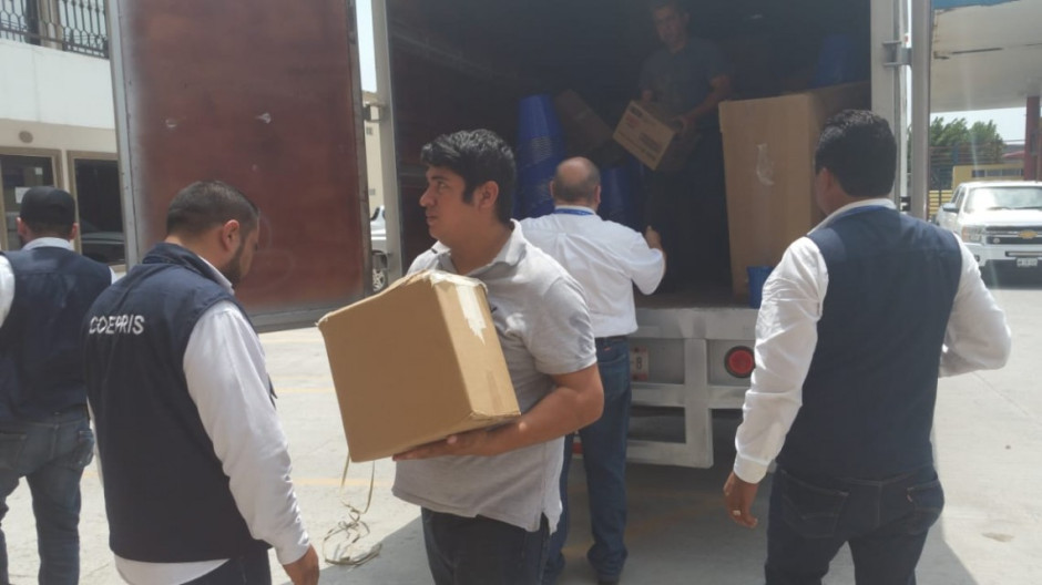 Se prepara COEPRIS con productos de higiene