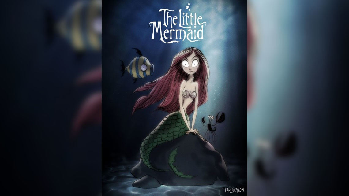 Disney se pinta al estilo de Tim Burton