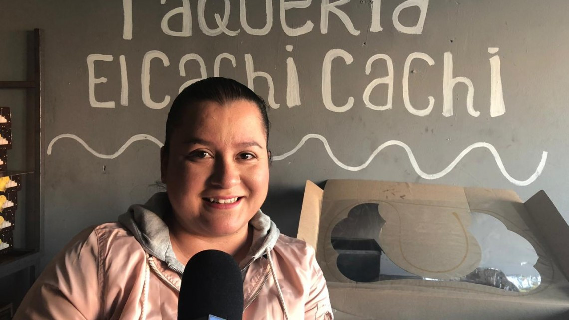 Celebran con rosca de tacos el Día de Reyes.