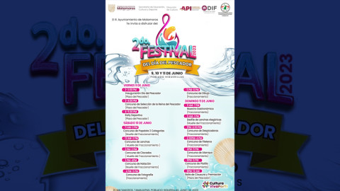 Invitan a disfrutar de rica gastronomía y paseos en lancha  en el Festival del Pescador 