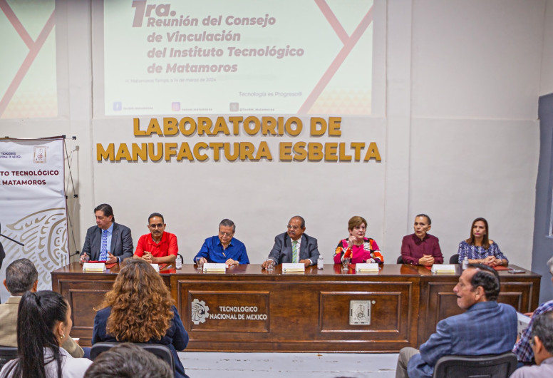 Participan autoridades municipales en reunión del Consejo de Vinculación del TecNM-Matamoros  