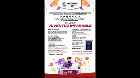 Motiva Alcalde de Reynosa participación de jóvenes creativos