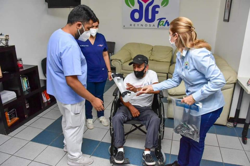 Apoya DIF Reynosa a personas vulnerables