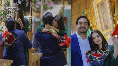 ¡Habrá boda! Carlos Peña Ortiz propone matrimonio en la Basílica de Guadalupe