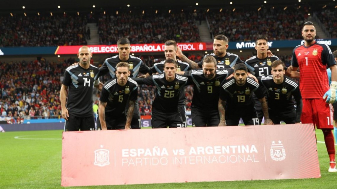 Noche triste para Argentina, España lo golea 6-1
