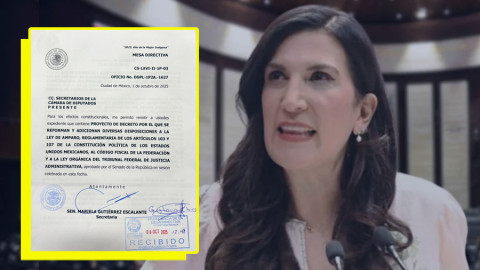 Diputados Reciben Reforma a la Ley de Amparo