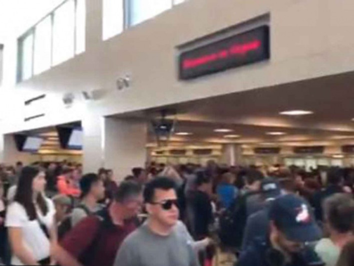 Se cae sistema de Aduanas y Protección Fronteriza en aeropuertos de EU