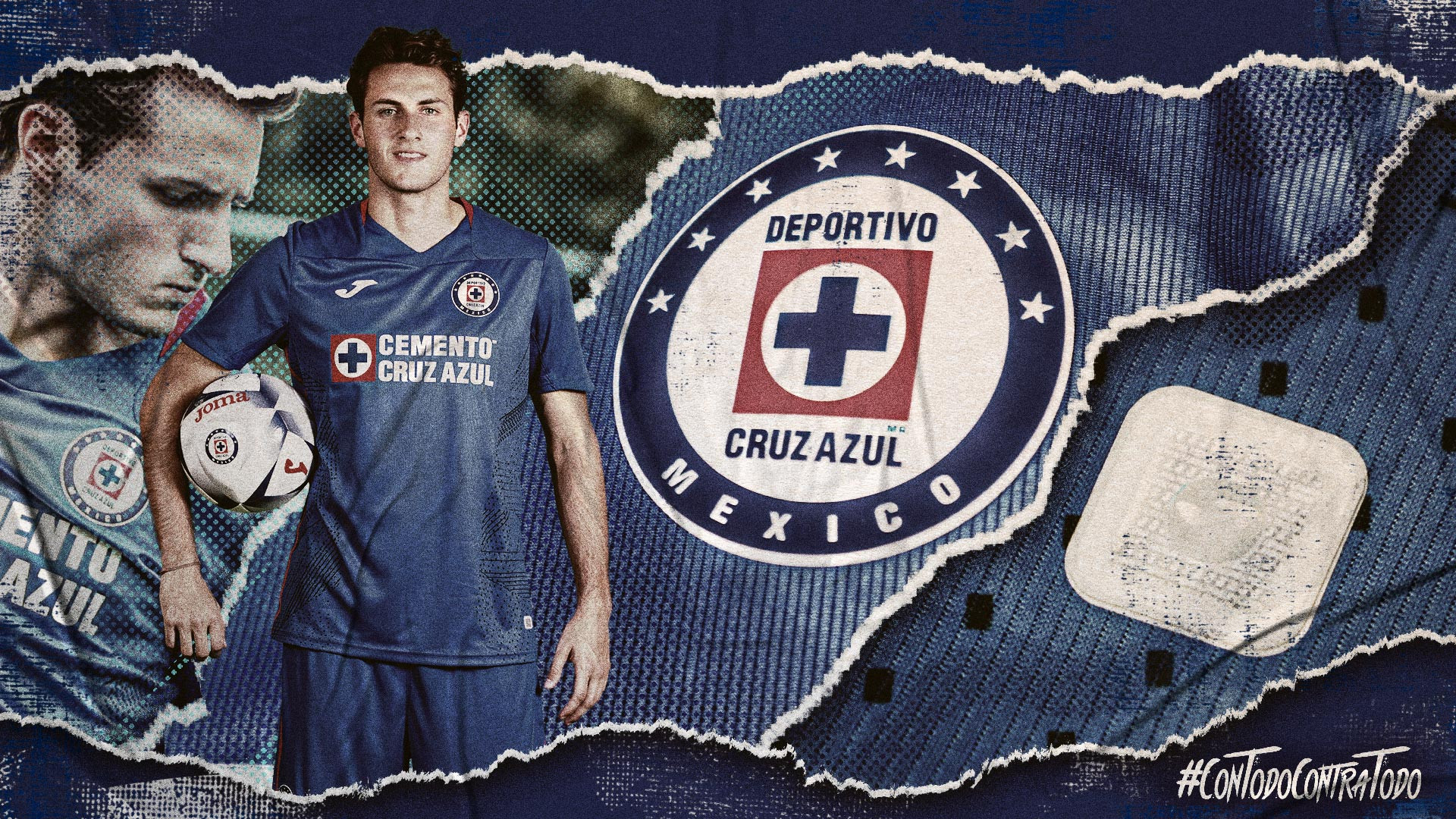 Cruz Azul presenta su nueva indumentaria para la temporada 2020-21