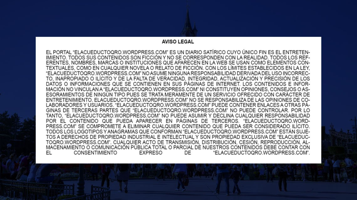 Guarda tus orejas de Mickey, porque “Disneyland en México" es ‘fake’