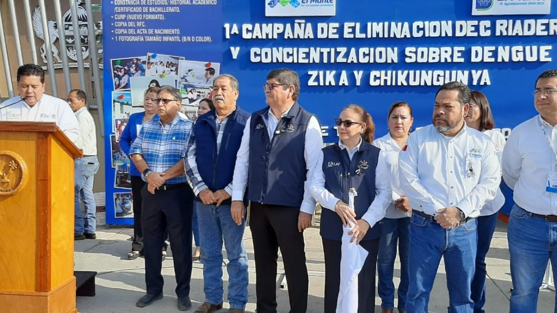 Inaugura Tamaulipas Primera Campaña de Eliminación de Criaderos y Control del Dengue 2020