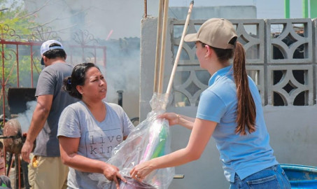 Llevan DIF Reynosa y Voluntariado con respaldo de ciudadanos apoyo a  familias afectadas por las lluvias