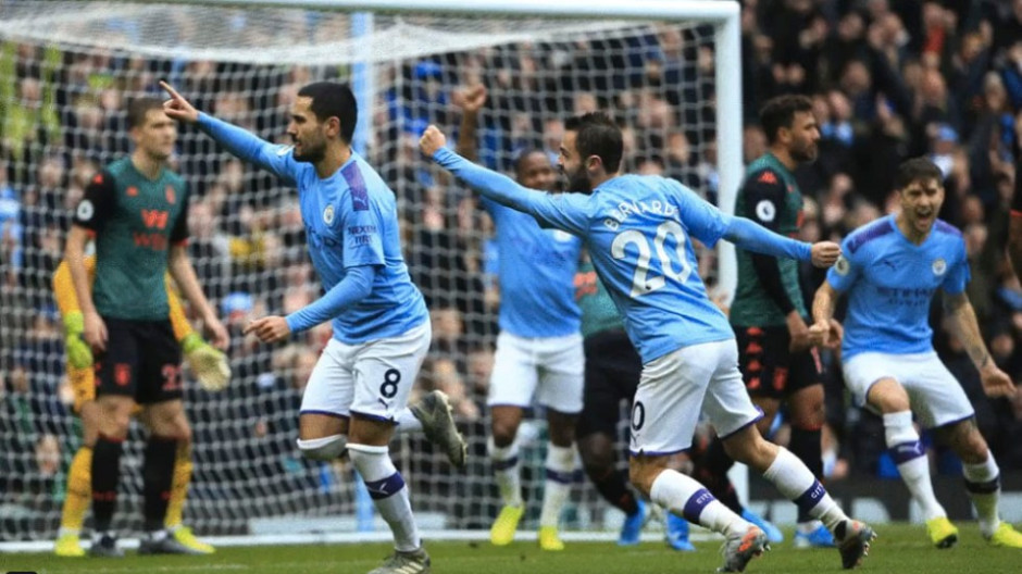 Goleada del Manchester City sobre el Aston Villa
