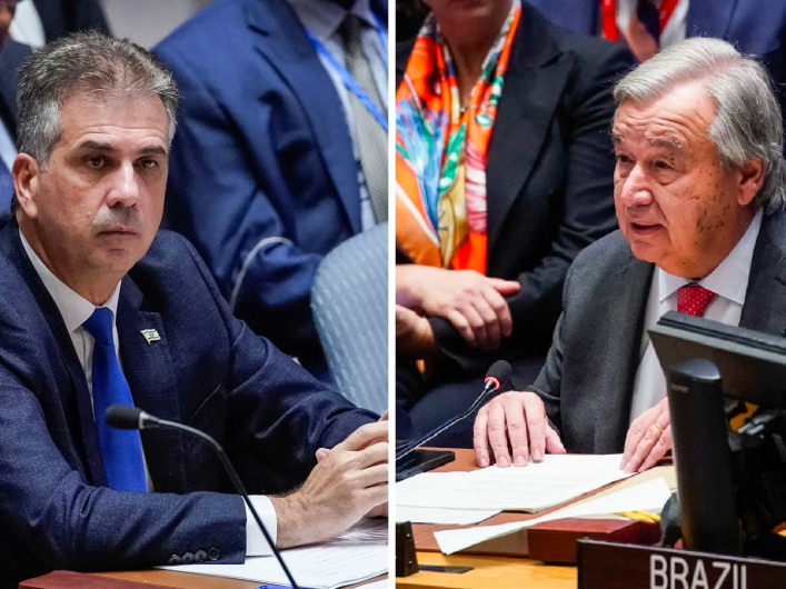 El embajador de Israel ante la ONU pide la dimisión de António Guterres