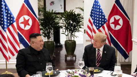 Cumbre entre Trump y Kim terminó antes de lo previsto