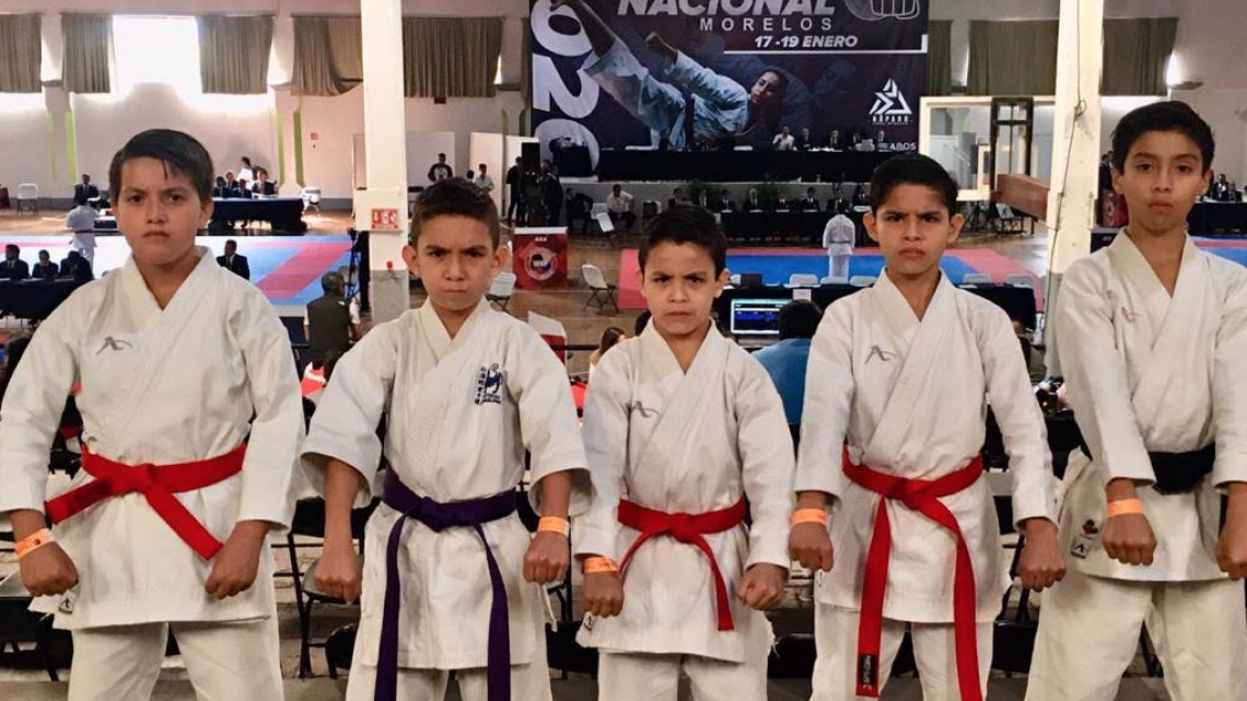 Destaca Tamaulipas en Nacional de Karate