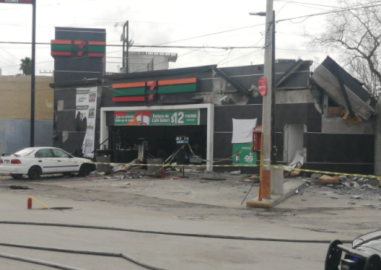 Explosión del seven se escuchó a poco más de 1 Km a la redonda