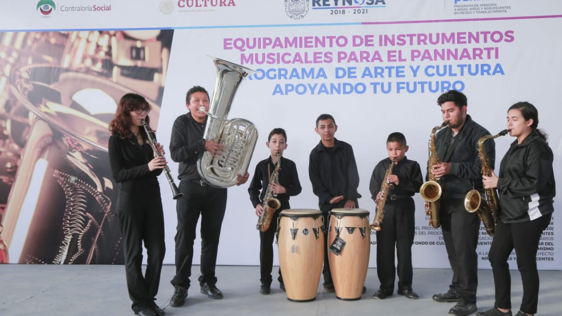 Entrega Ayuntamiento y DIF instrumentos a PANNARTI